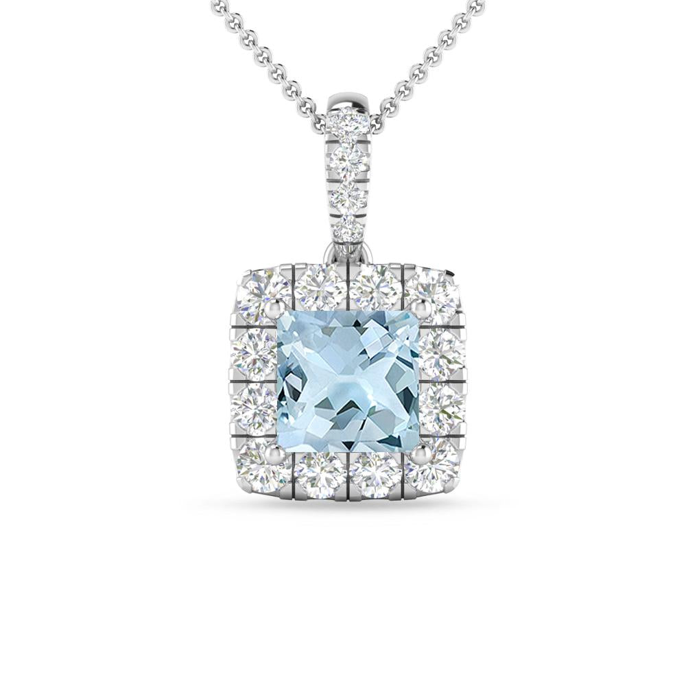 White Gold - Aquamarine