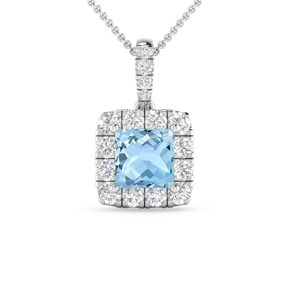 White Gold - Aquamarine