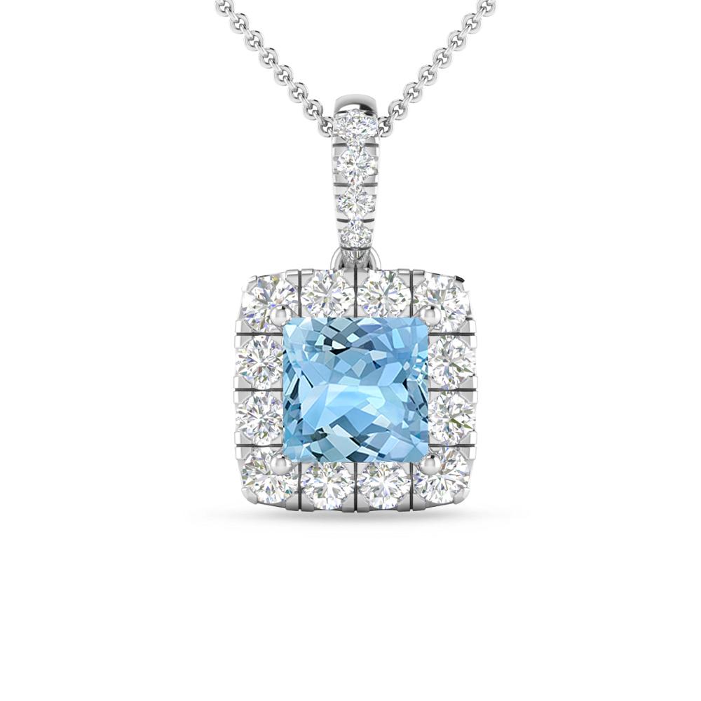 White Gold - Aquamarine