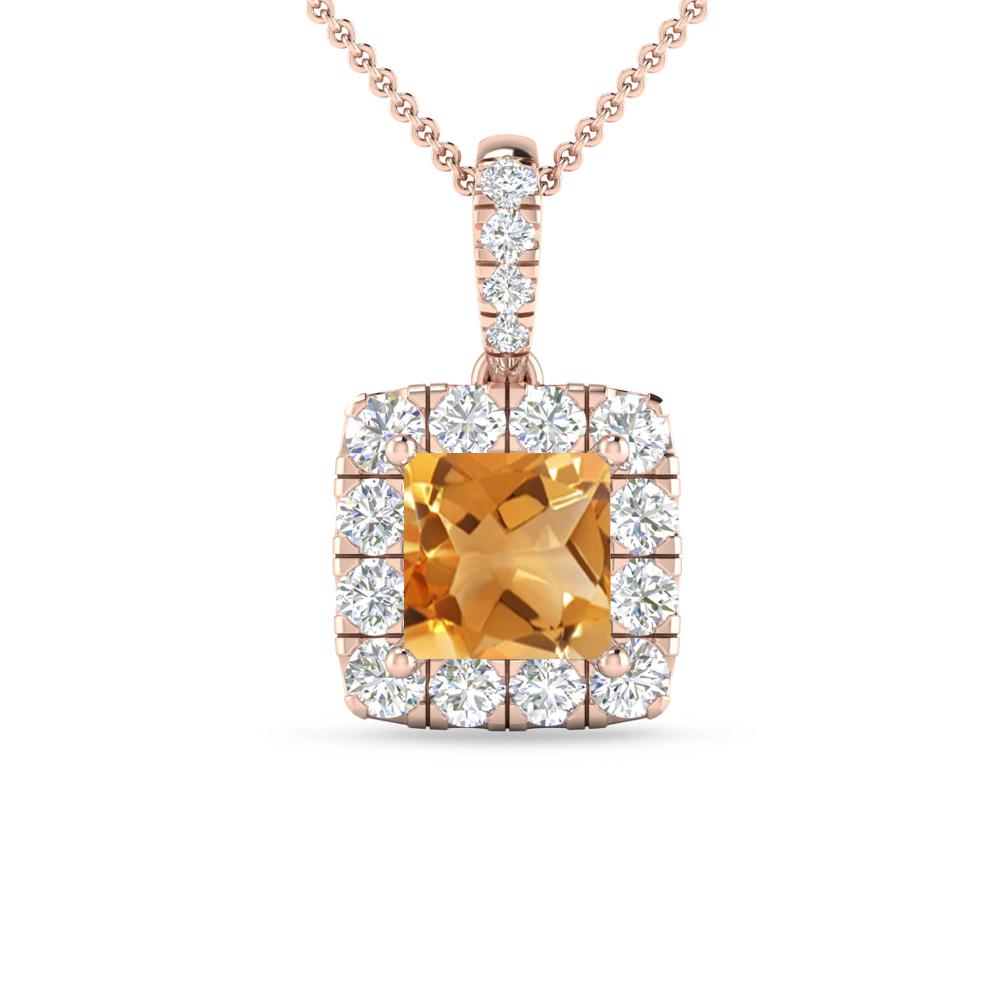 Rose Gold - Citrine