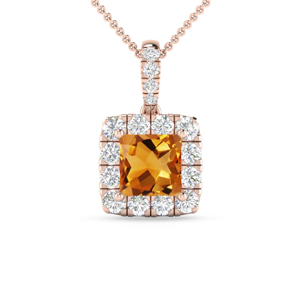 Rose Gold - Citrine