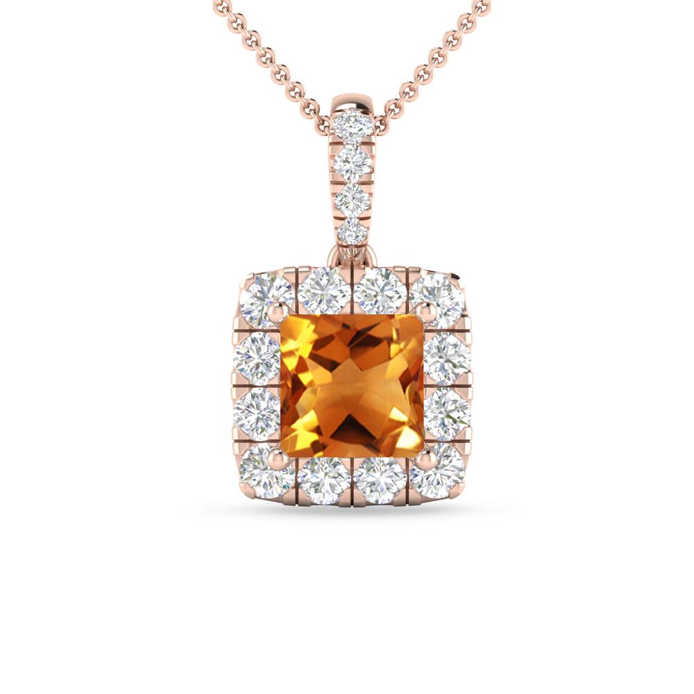 Rose Gold - Citrine