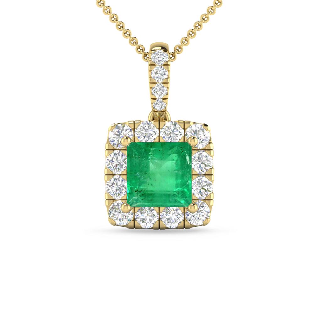 Yellow Gold - Emerald