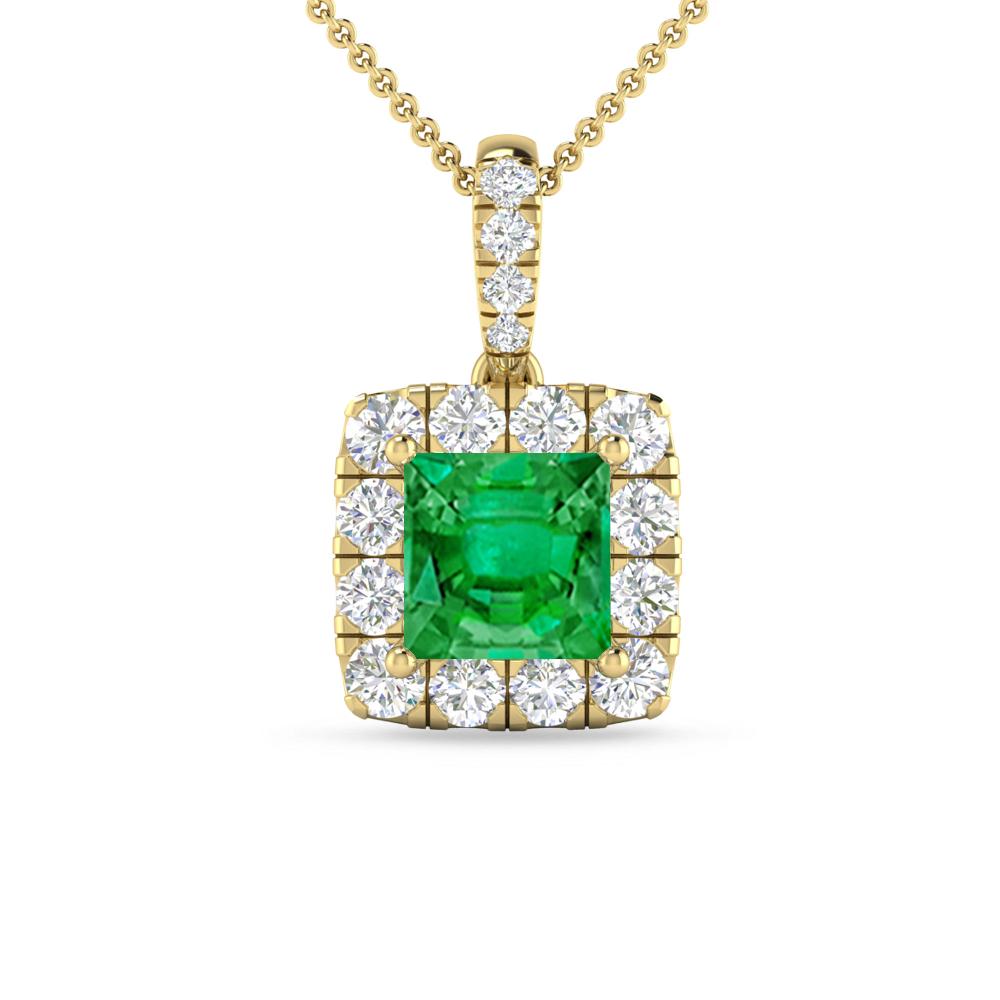Yellow Gold - Emerald