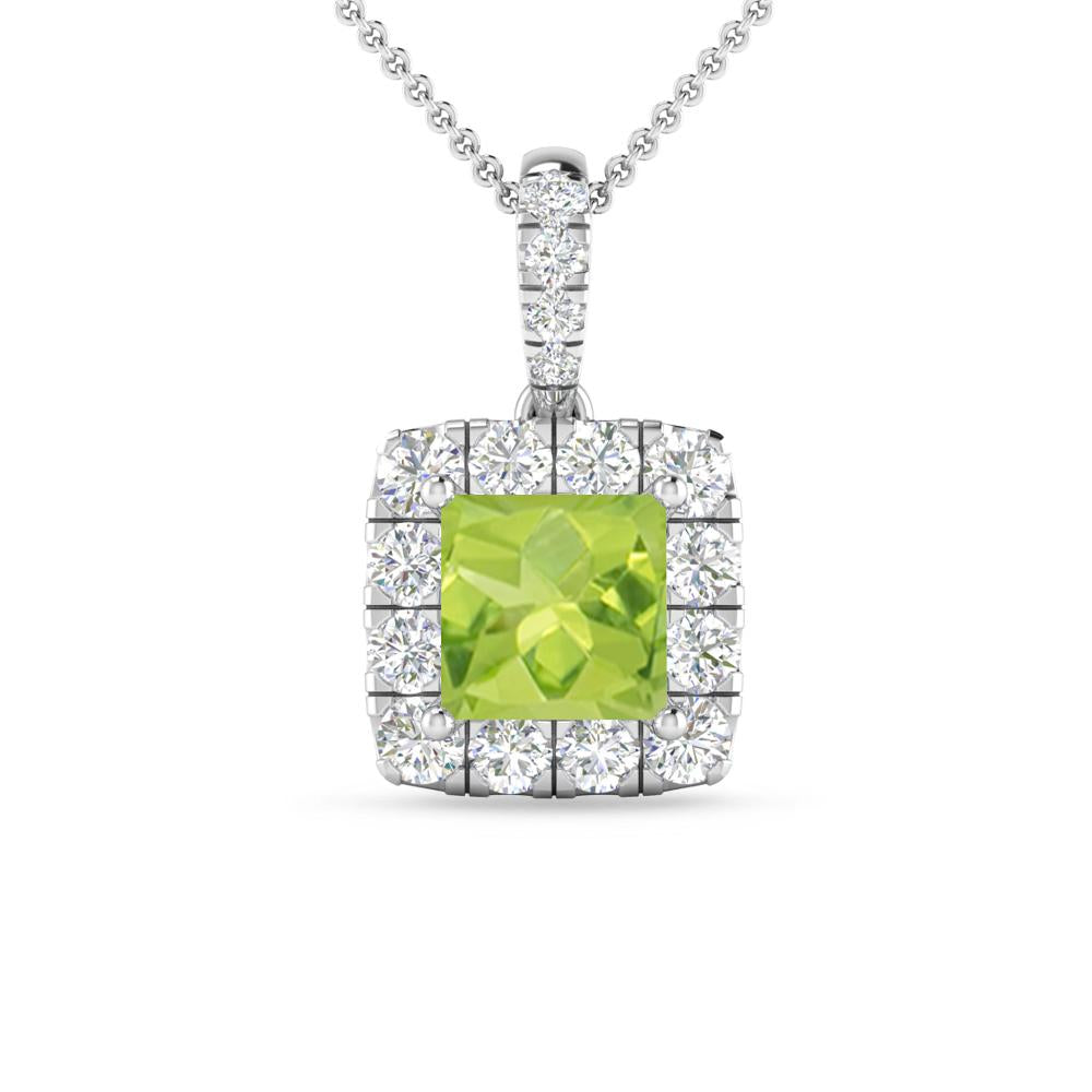 White Gold - Peridot