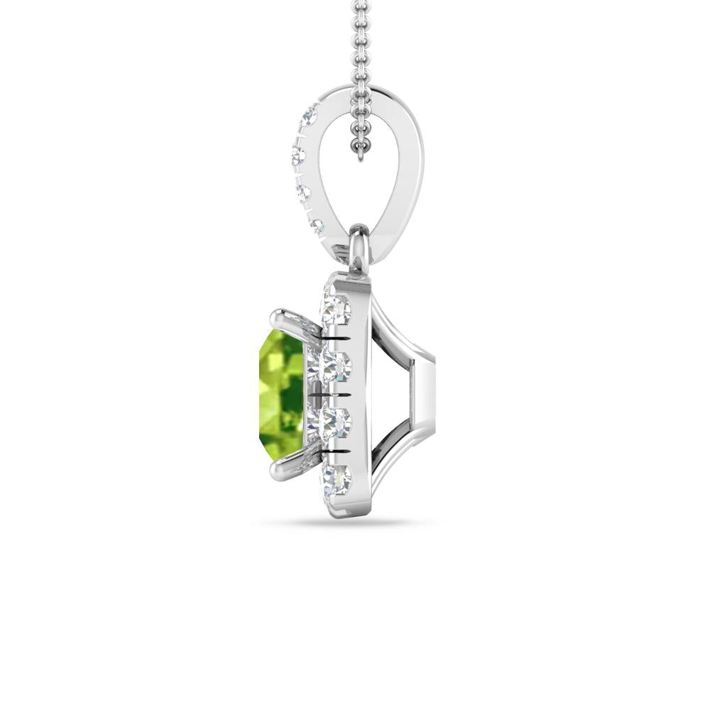 White Gold - Peridot