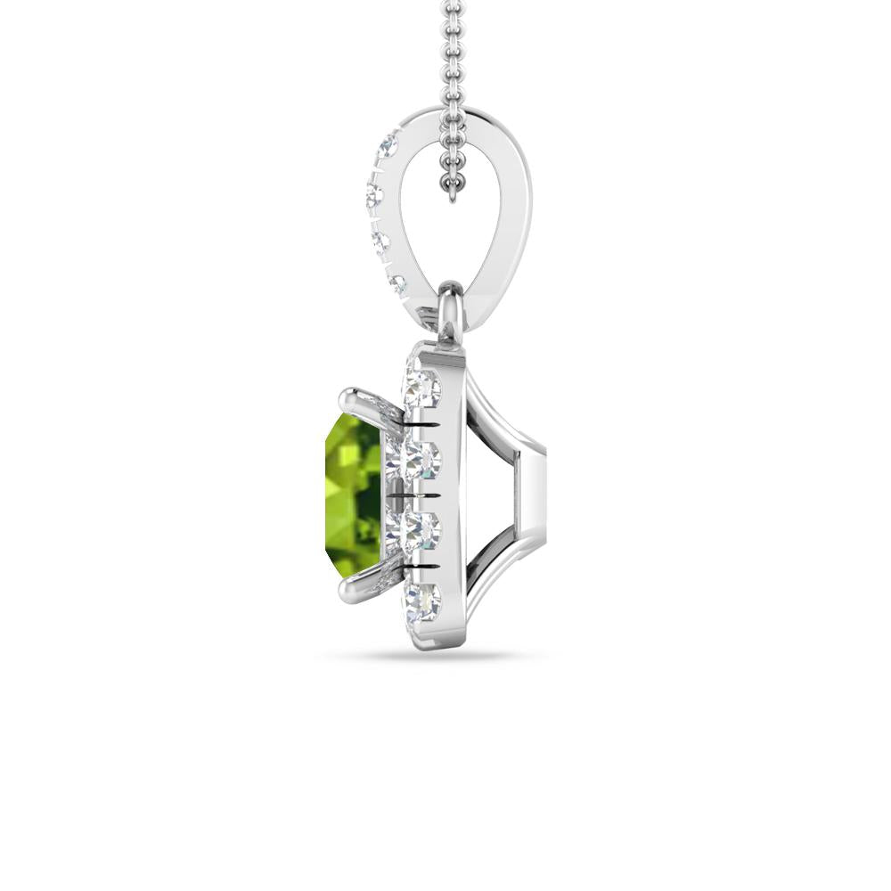 White Gold - Peridot