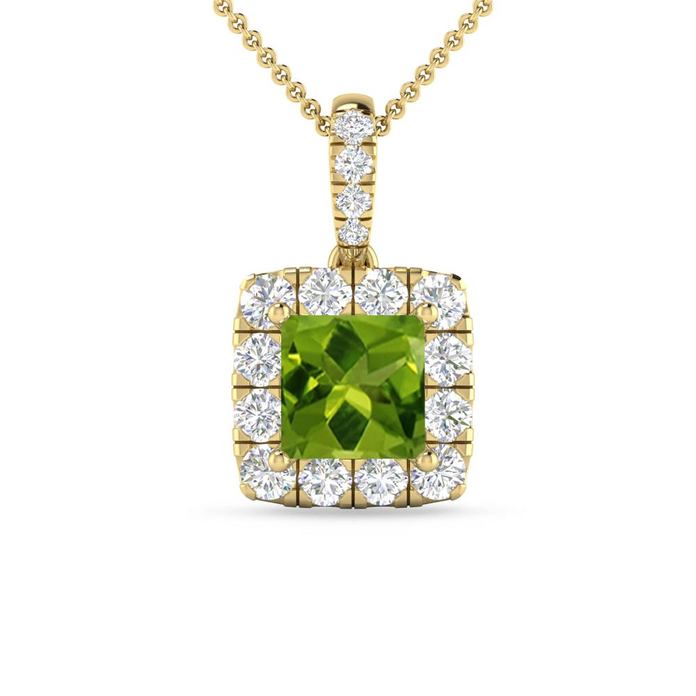 Yellow Gold - Peridot