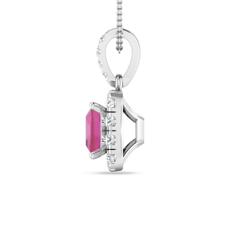 White Gold - Pink Tourmaline