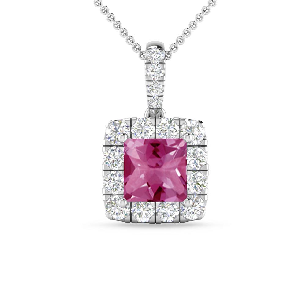 White Gold - Pink Tourmaline