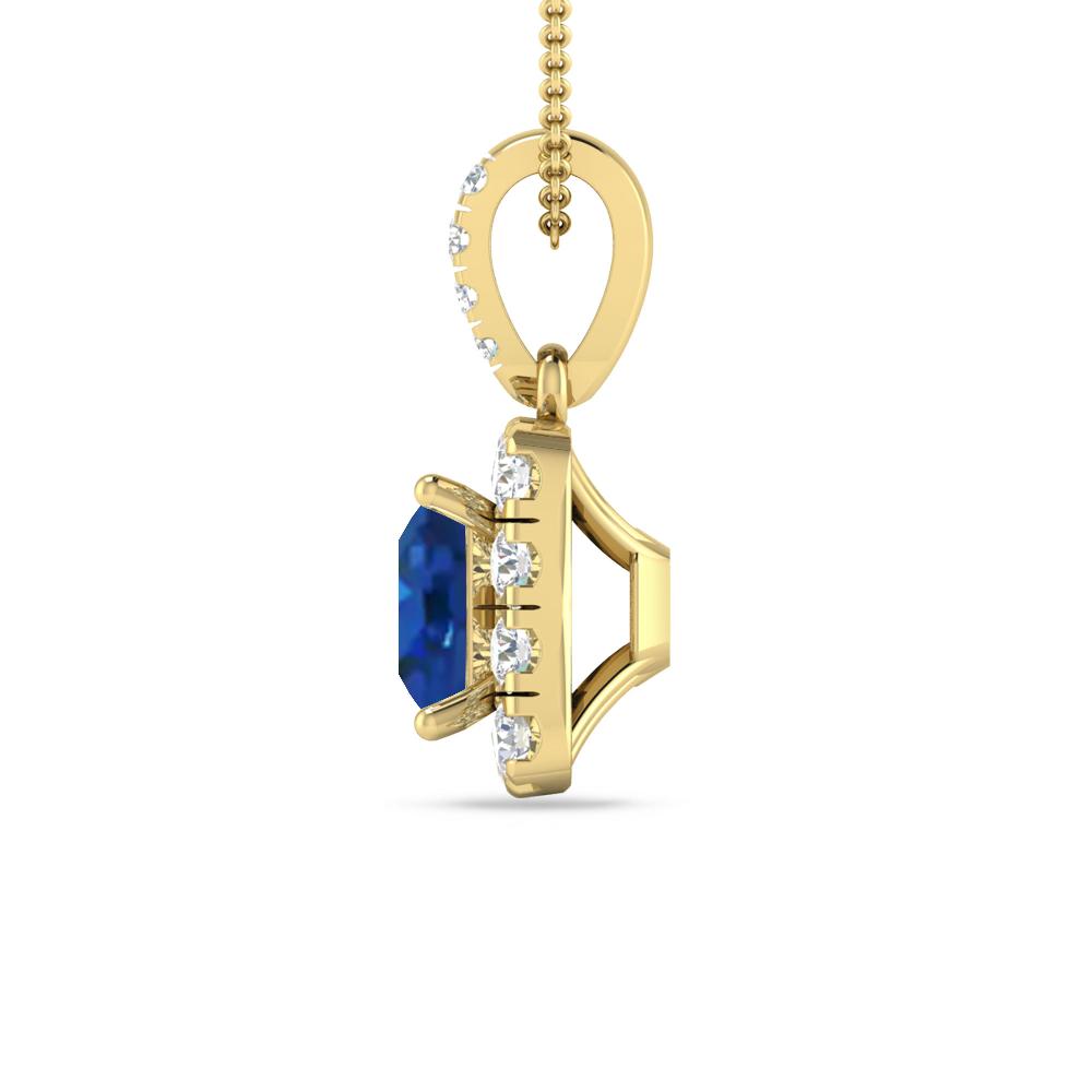 Yellow Gold - Sapphire