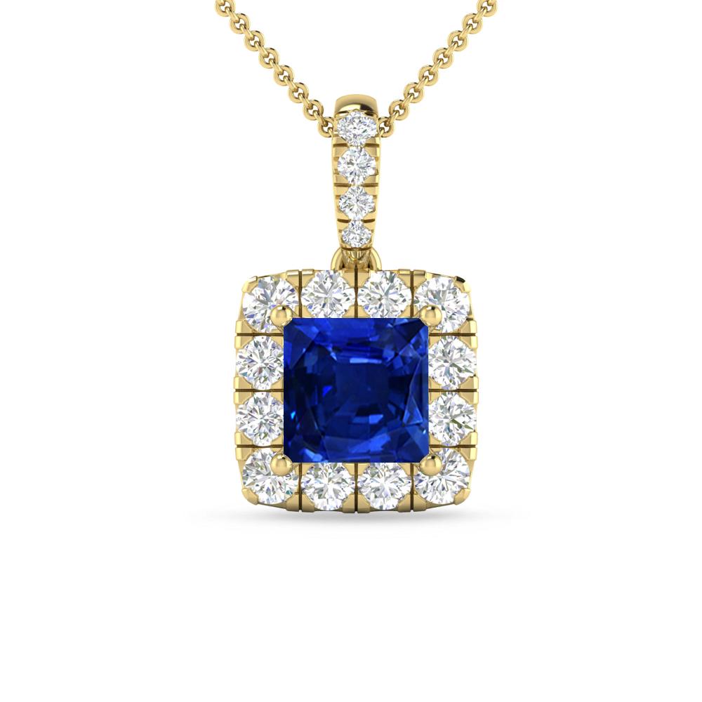 Yellow Gold - Sapphire