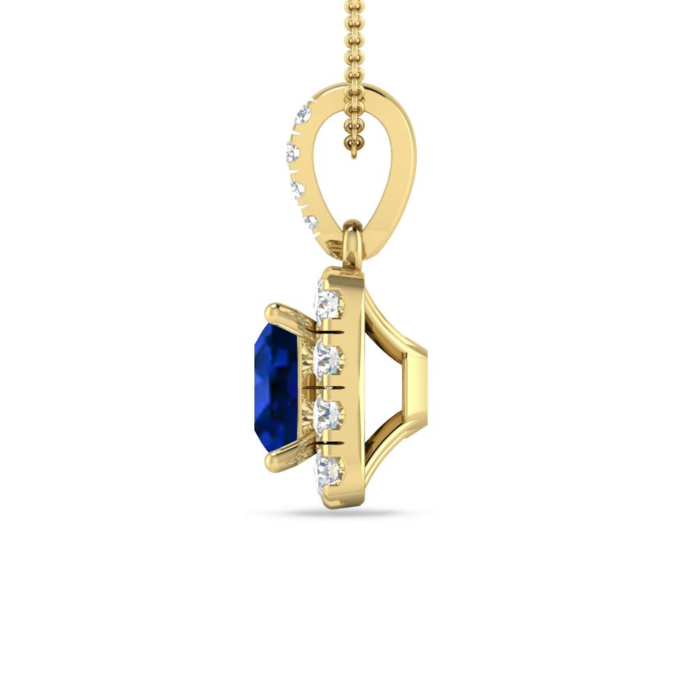 Yellow Gold - Sapphire