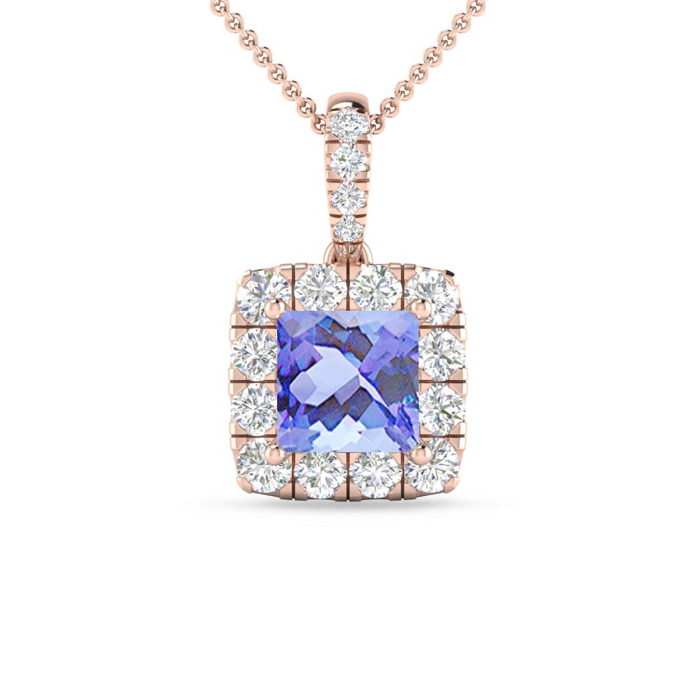 Rose Gold - Tanzanite