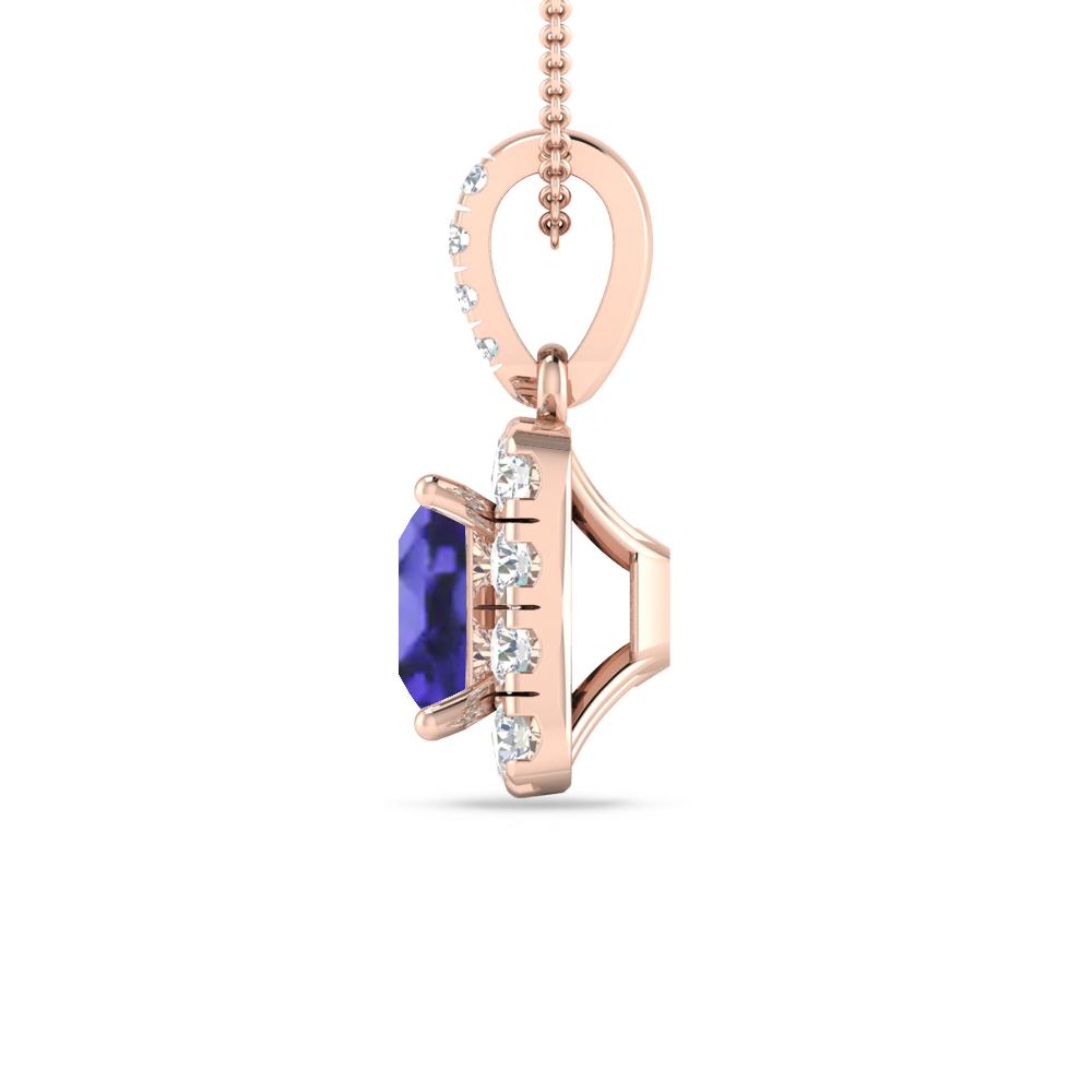 Rose Gold - Tanzanite