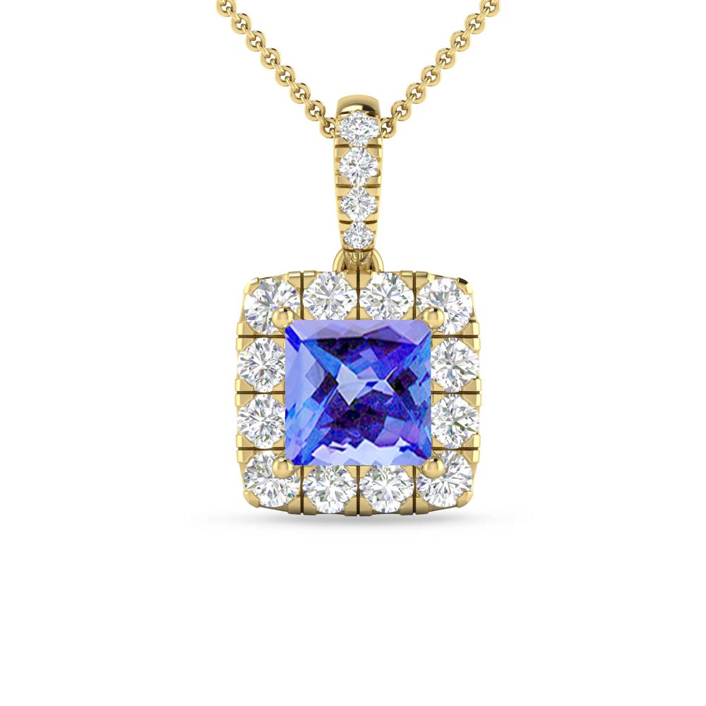 Yellow Gold - Tanzanite