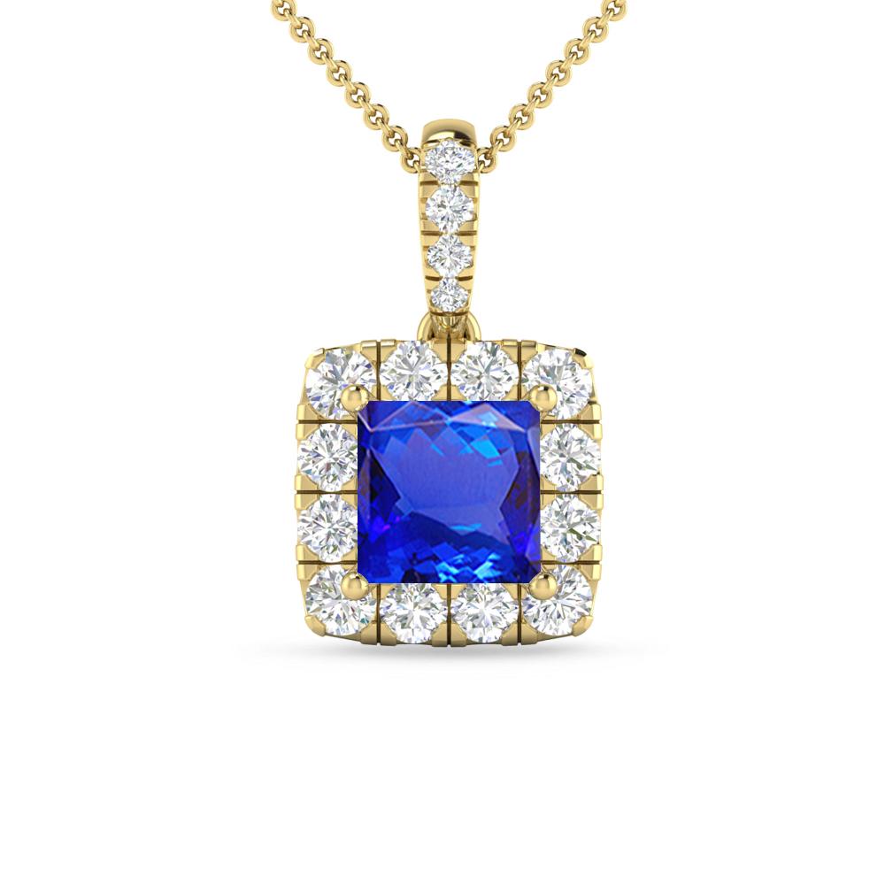 Yellow Gold - Tanzanite