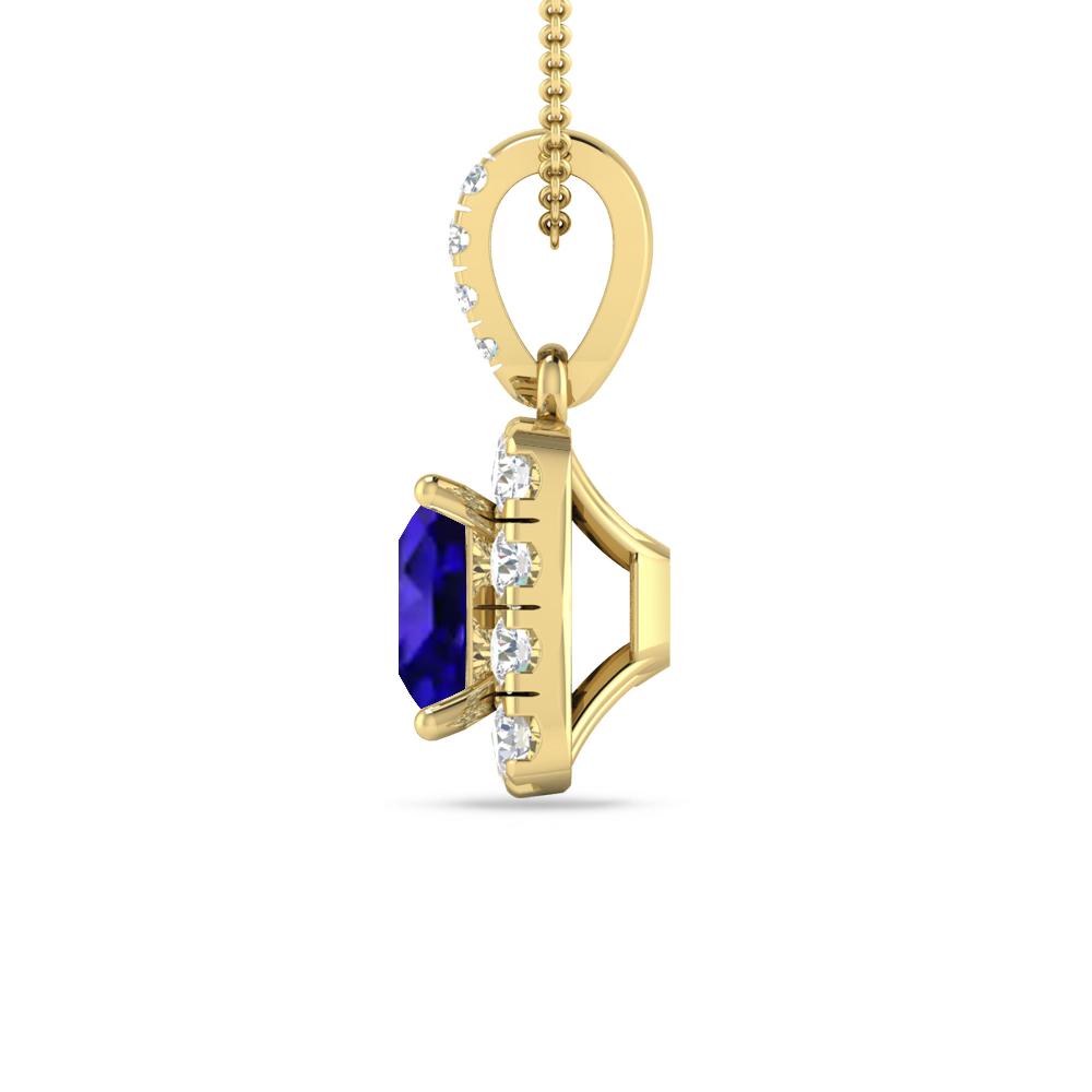 Yellow Gold - Tanzanite