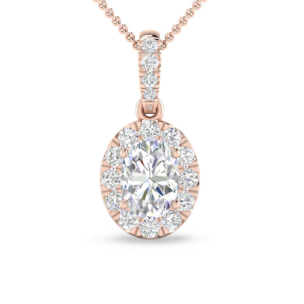 Rose Gold - Oval