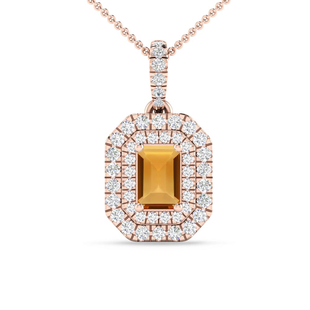 Rose Gold - Citrine