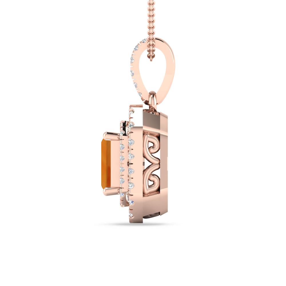 Rose Gold - Citrine