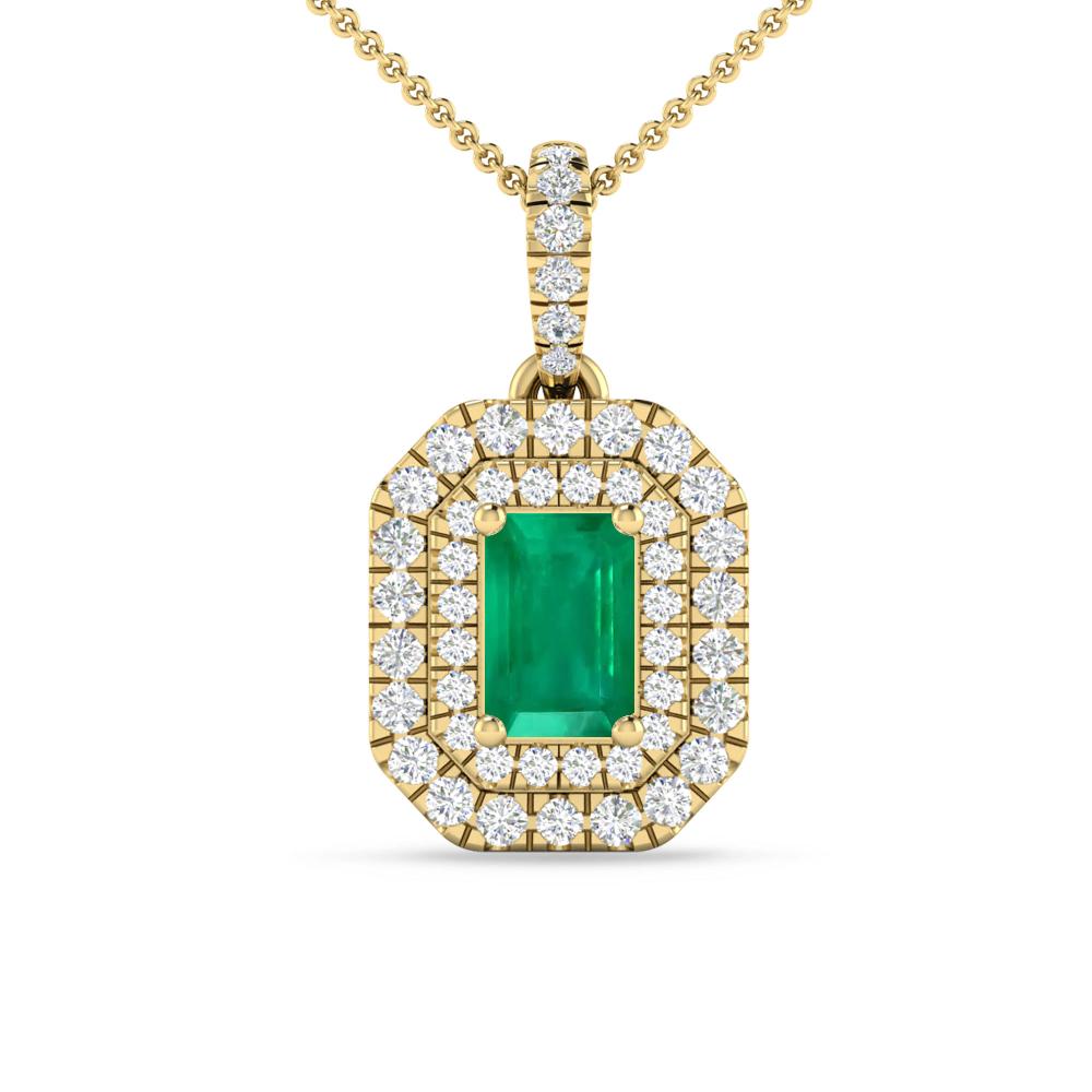 Yellow Gold - Emerald