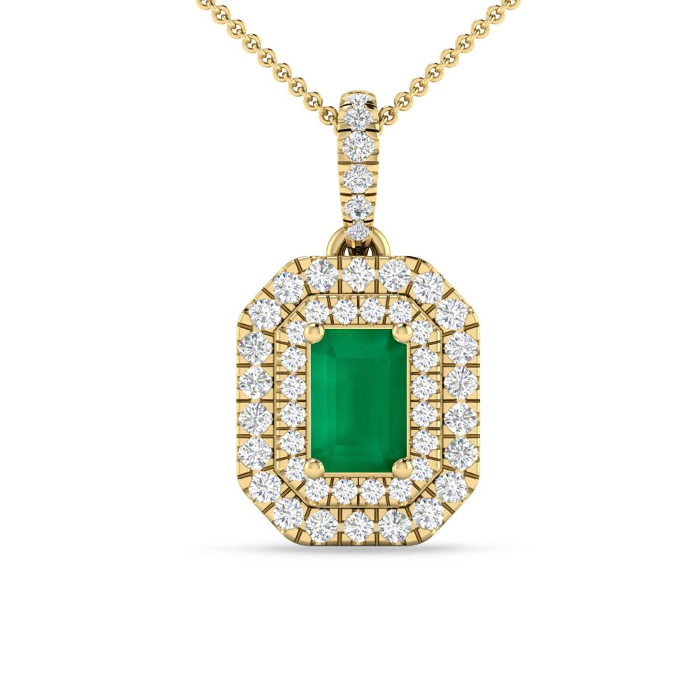 Yellow Gold - Emerald