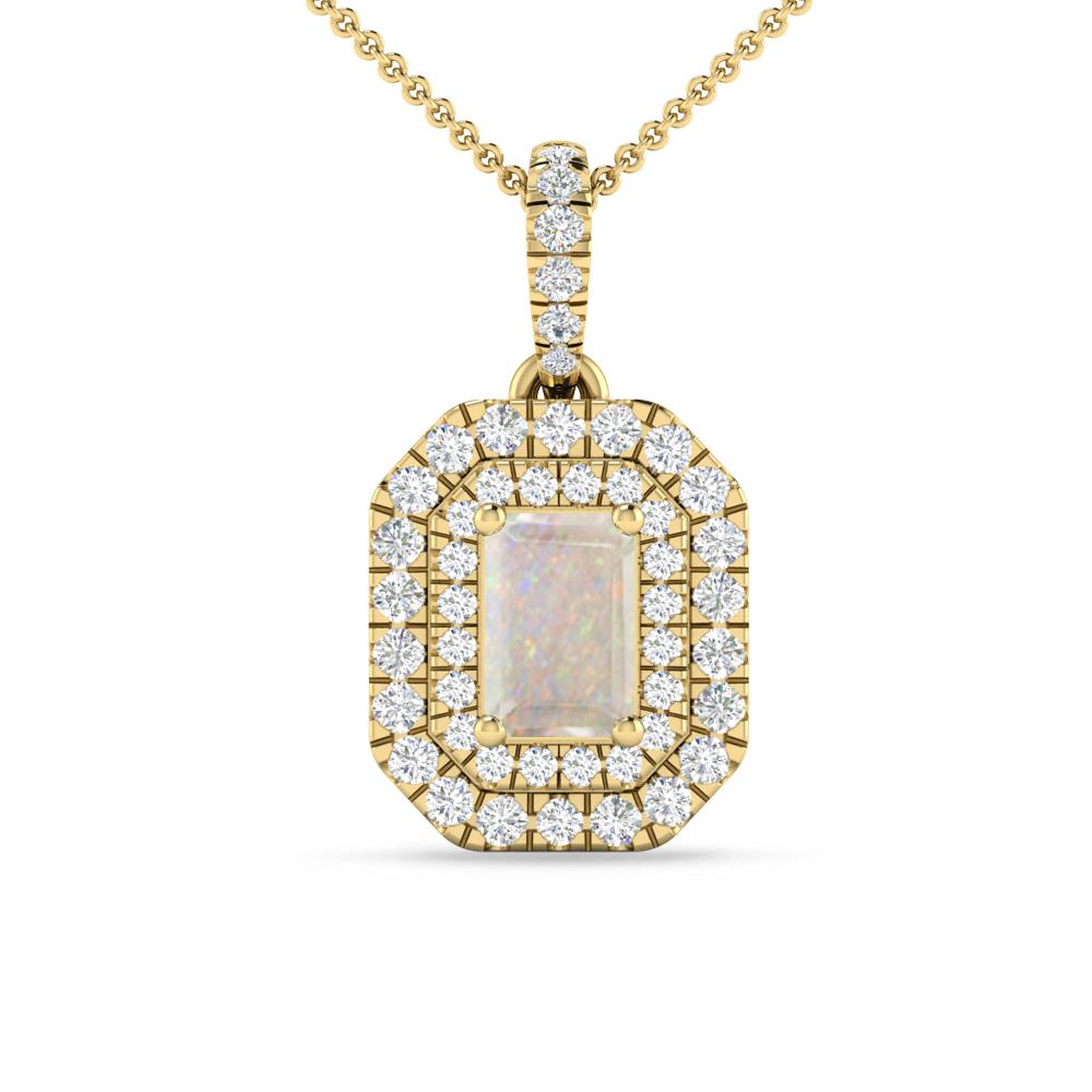 Yellow Gold - Opal