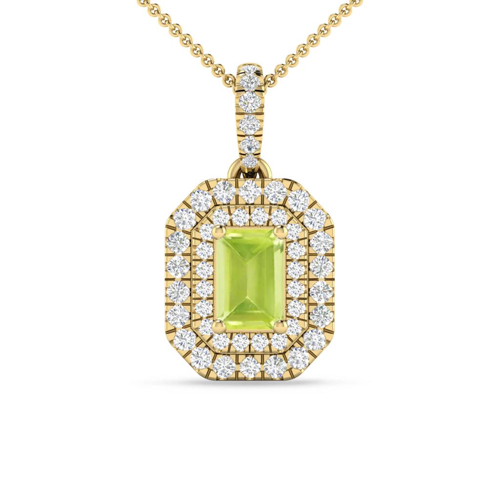 Yellow Gold - Peridot