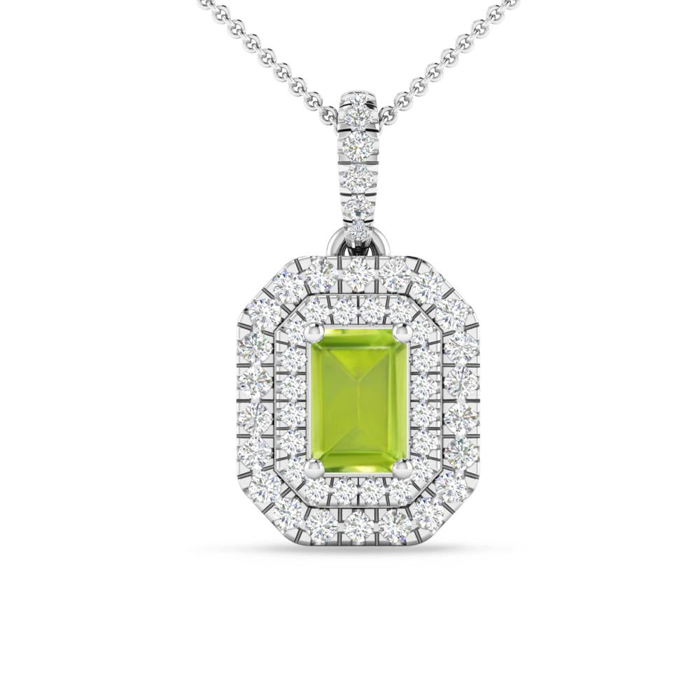 White Gold - Peridot