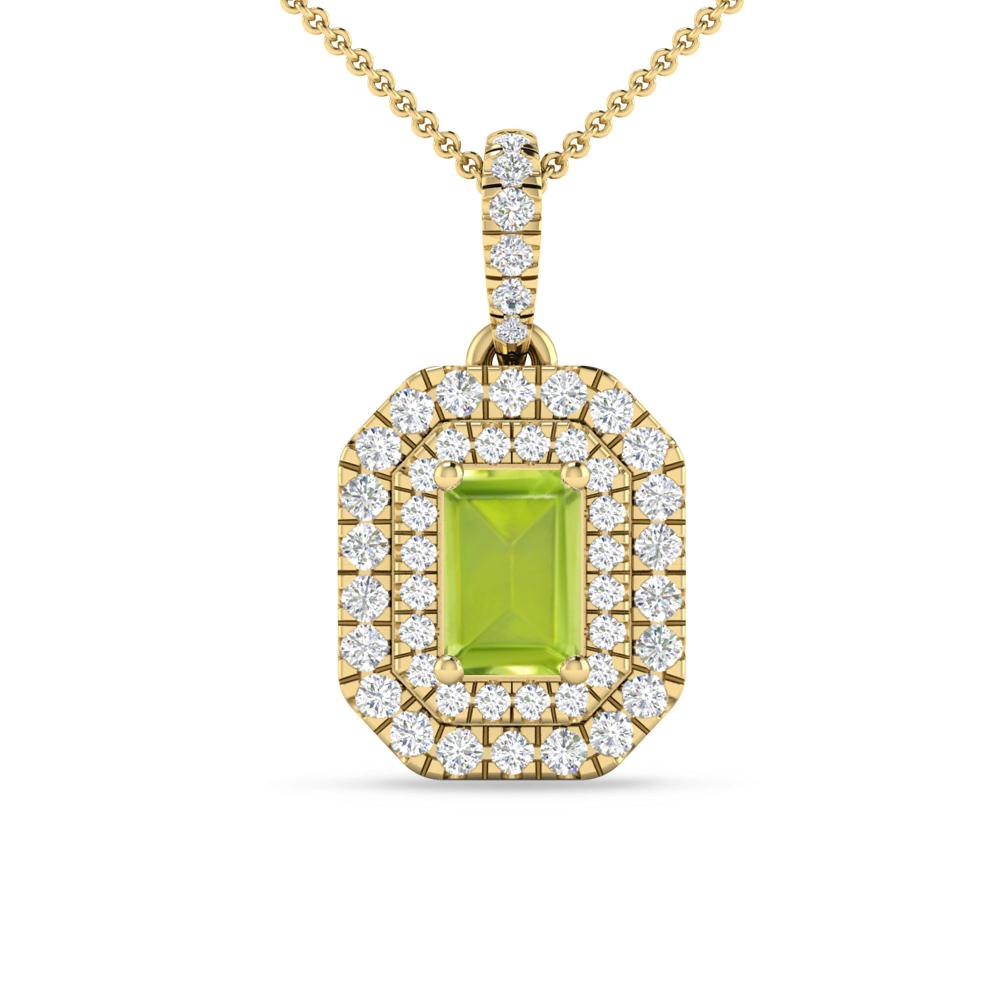 Yellow Gold - Peridot