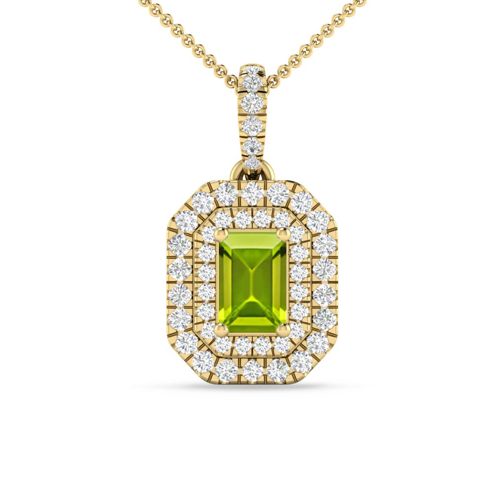 Yellow Gold - Peridot