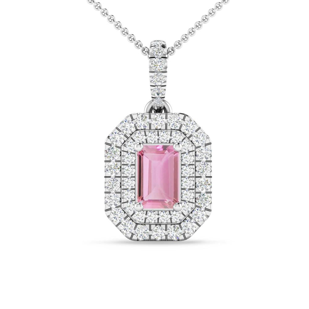 White Gold - Pink Tourmaline