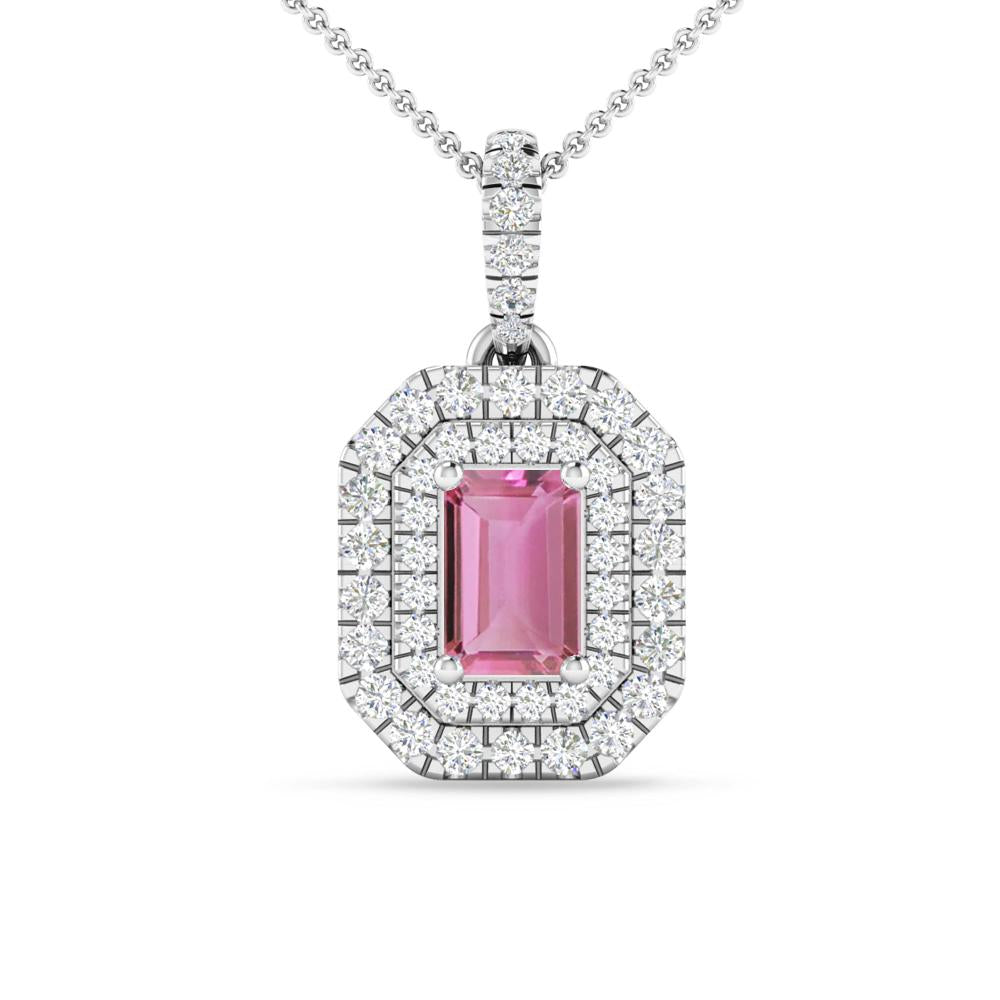 White Gold - Pink Tourmaline