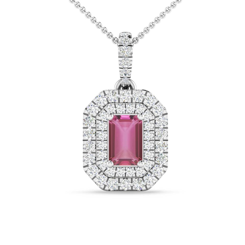 White Gold - Pink Tourmaline