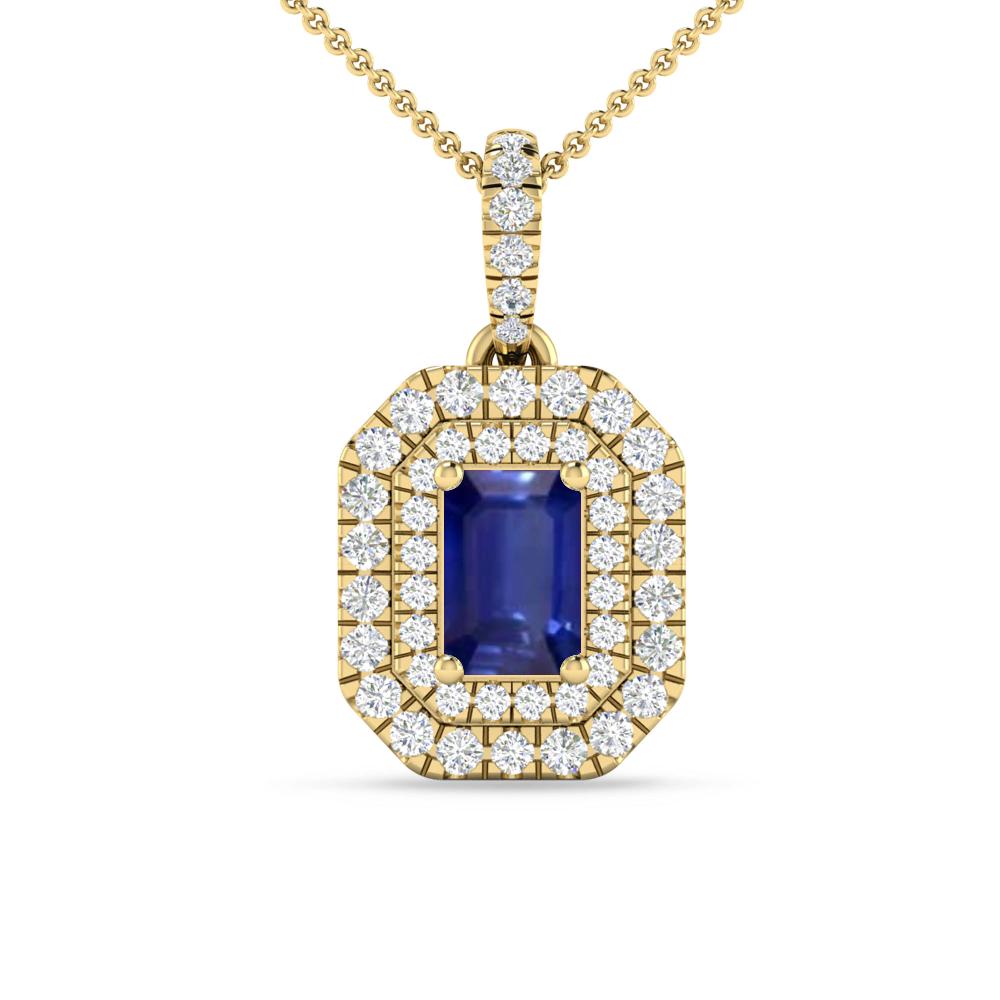 Yellow Gold - Sapphire