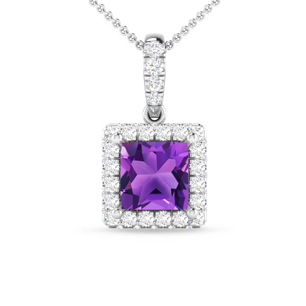 White Gold - Amethyst