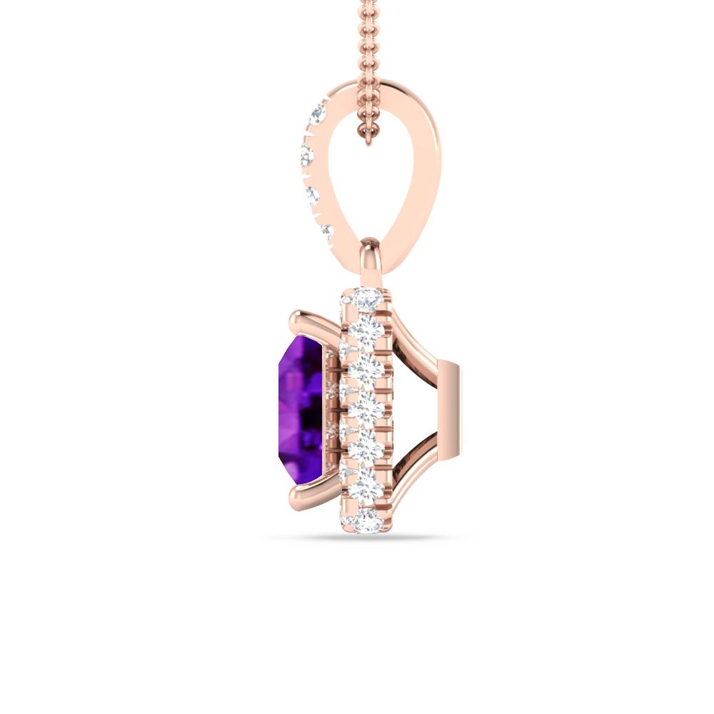 Rose Gold - Amethyst