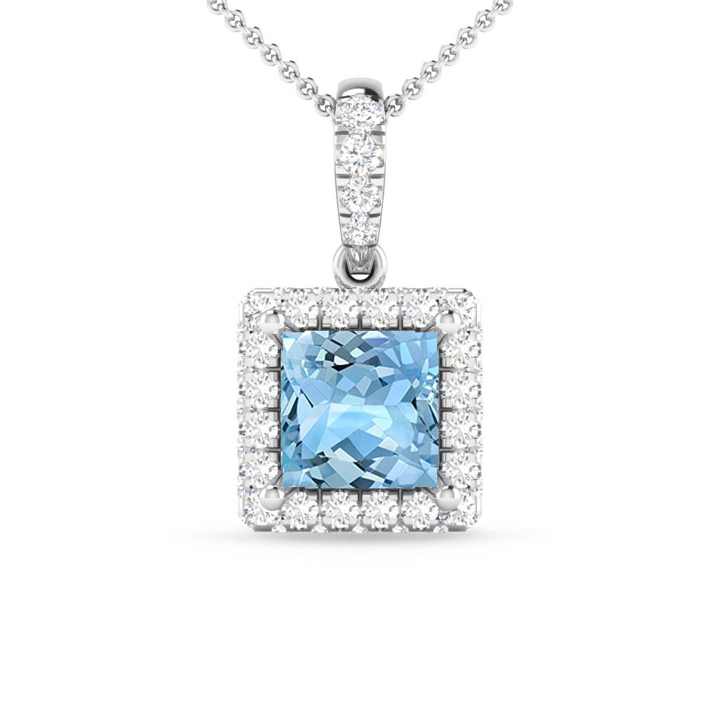 White Gold - Aquamarine