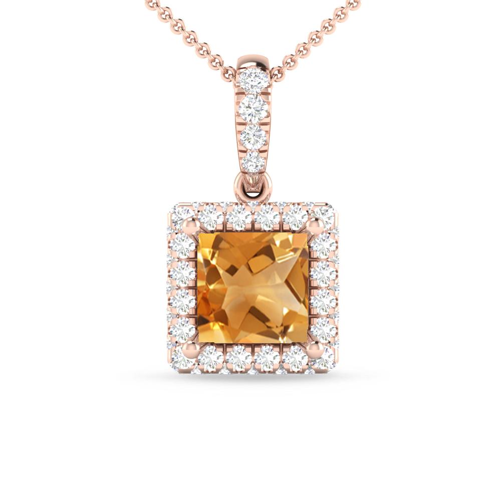 Rose Gold - Citrine