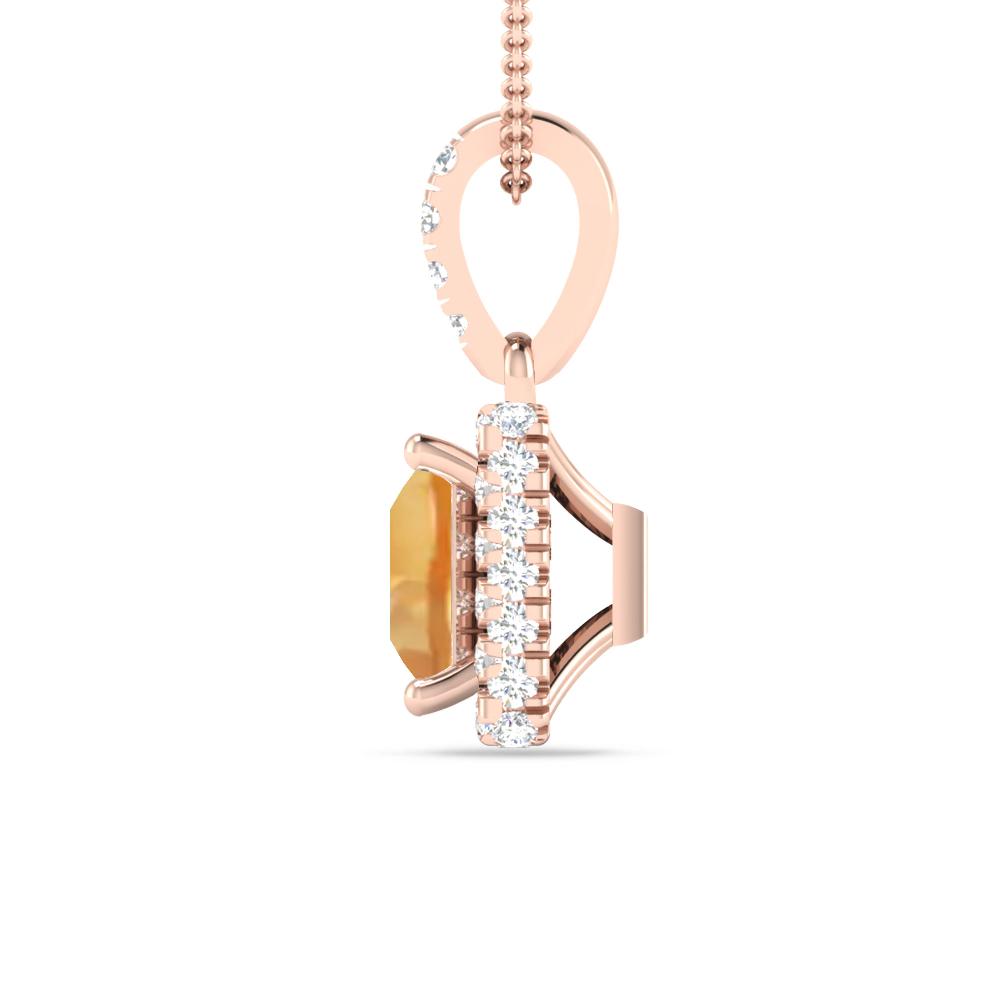 Rose Gold - Citrine