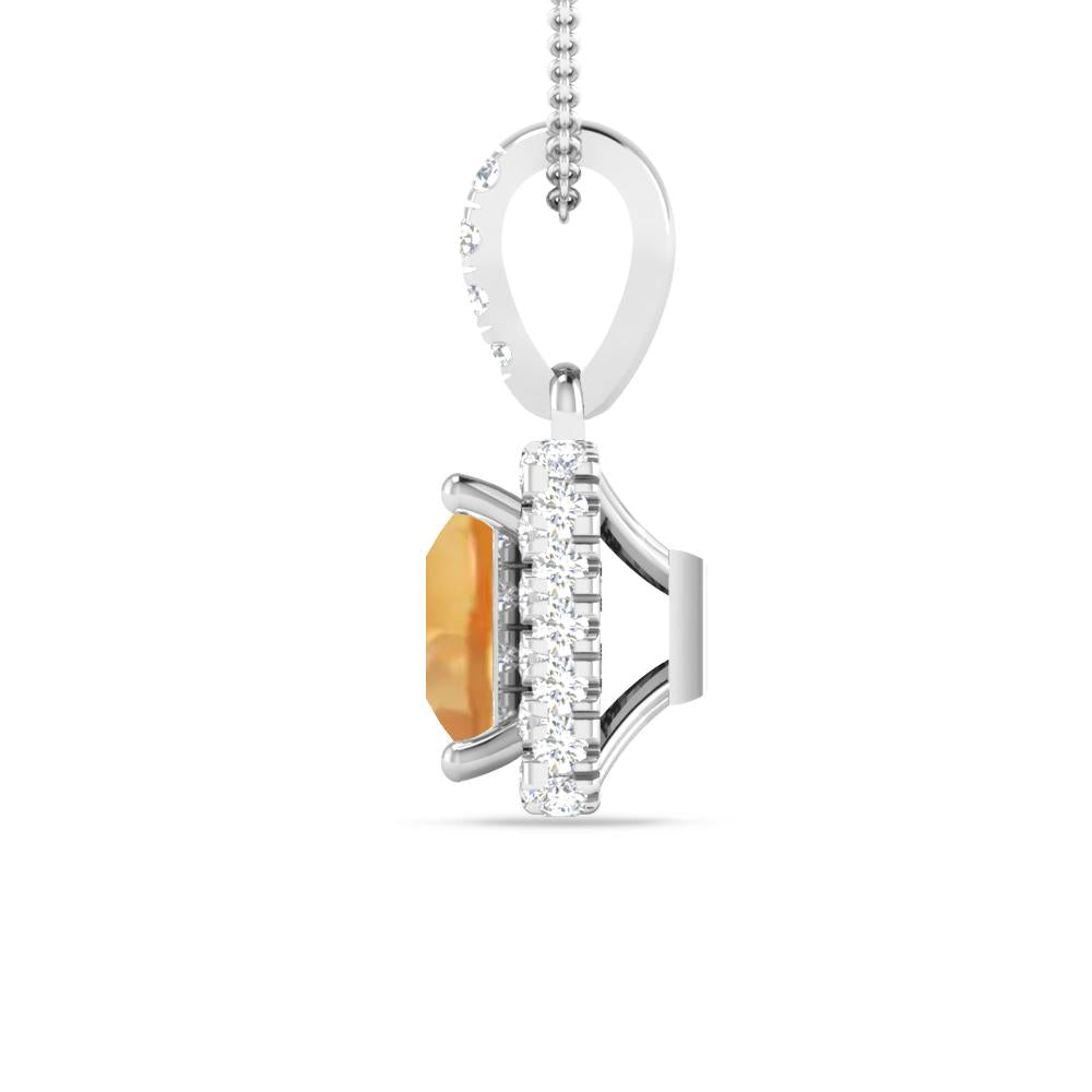 White Gold - Citrine