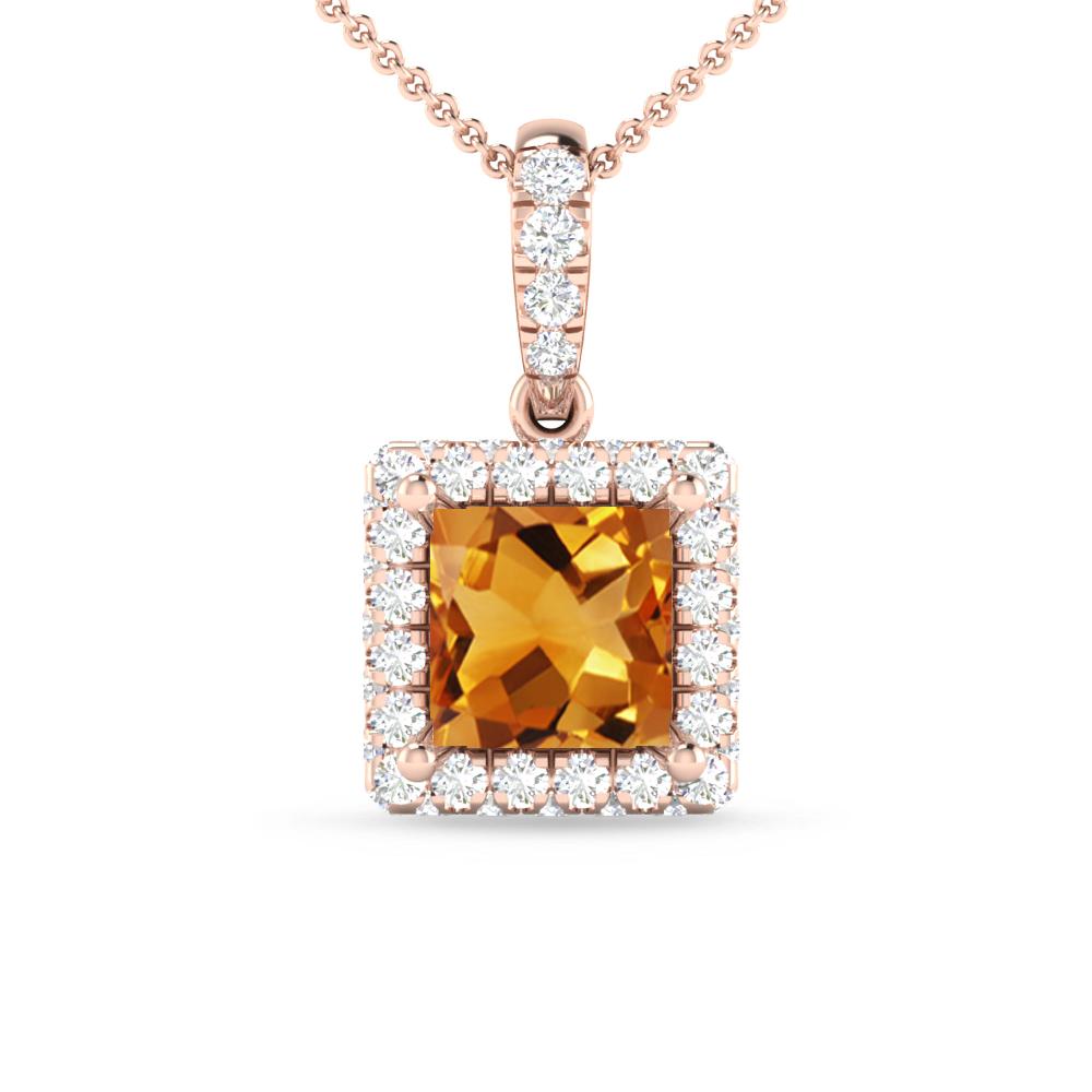 Rose Gold - Citrine