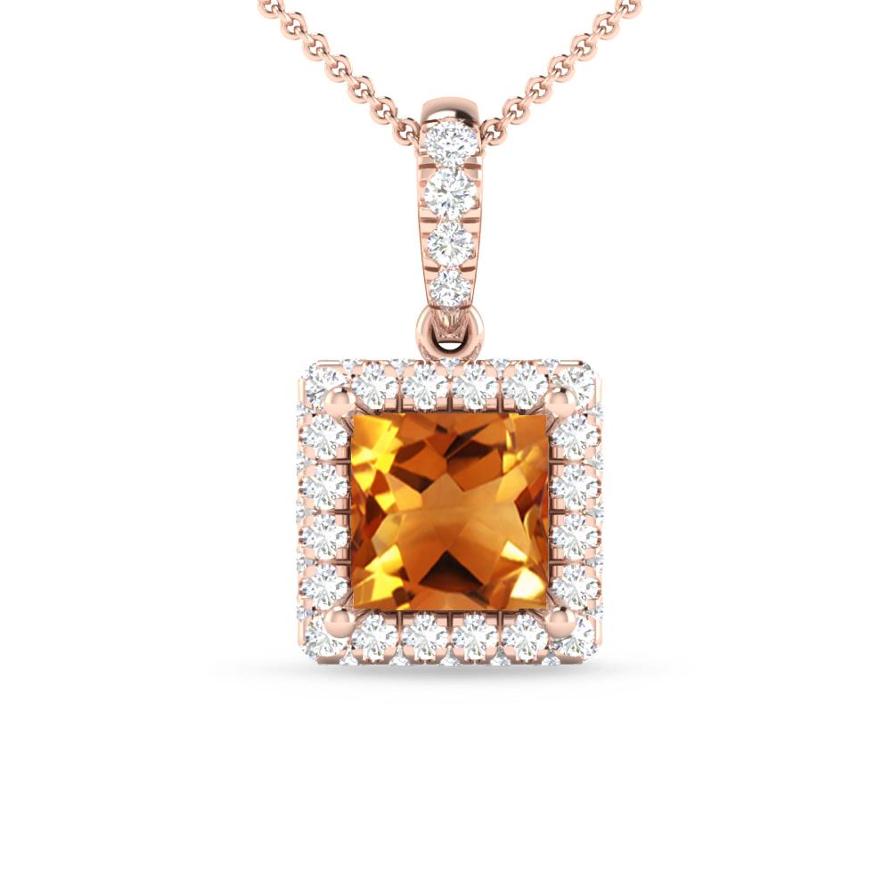 Rose Gold - Citrine