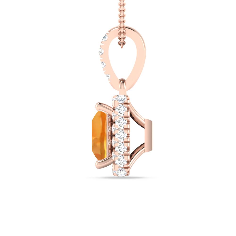 Rose Gold - Citrine