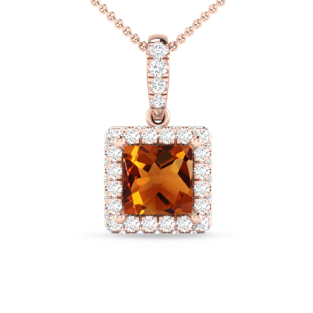 Rose Gold - Citrine