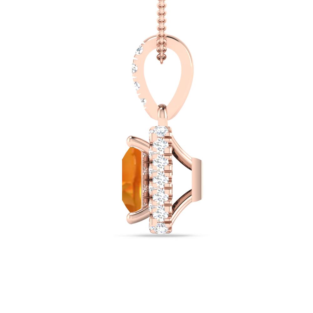 Rose Gold - Citrine