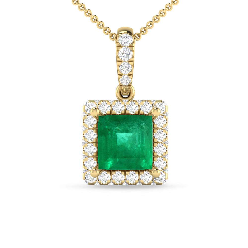 Yellow Gold - Emerald