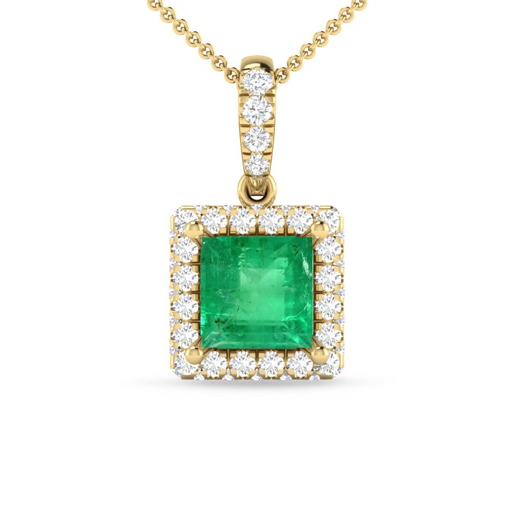 Yellow Gold - Emerald