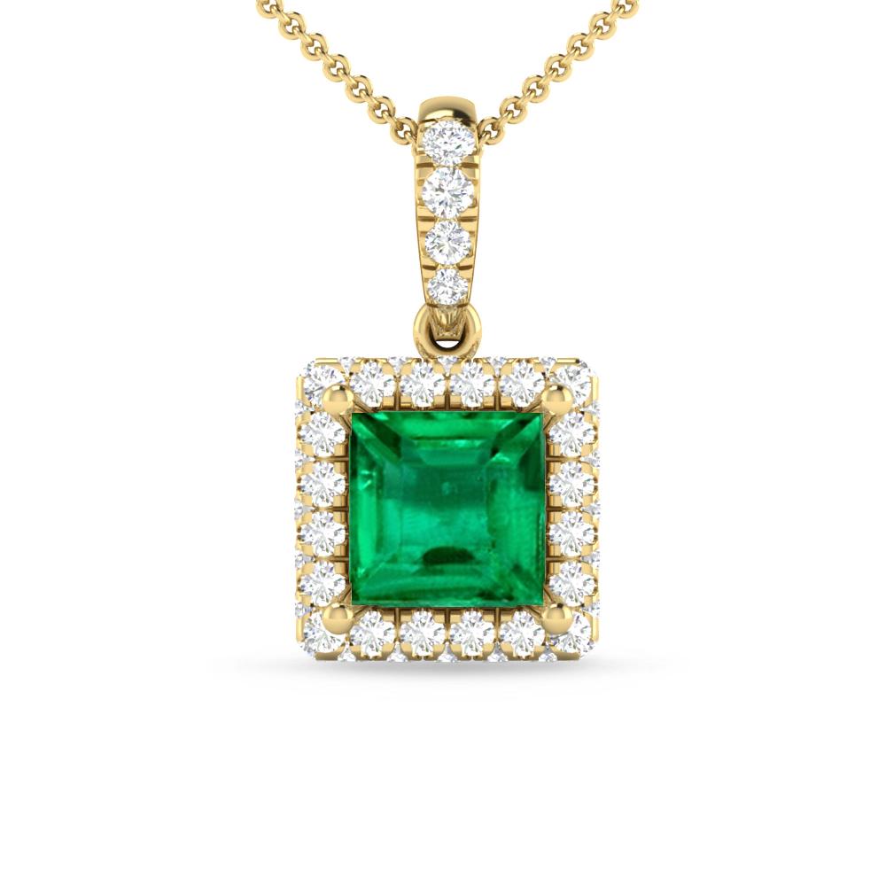 Yellow Gold - Emerald